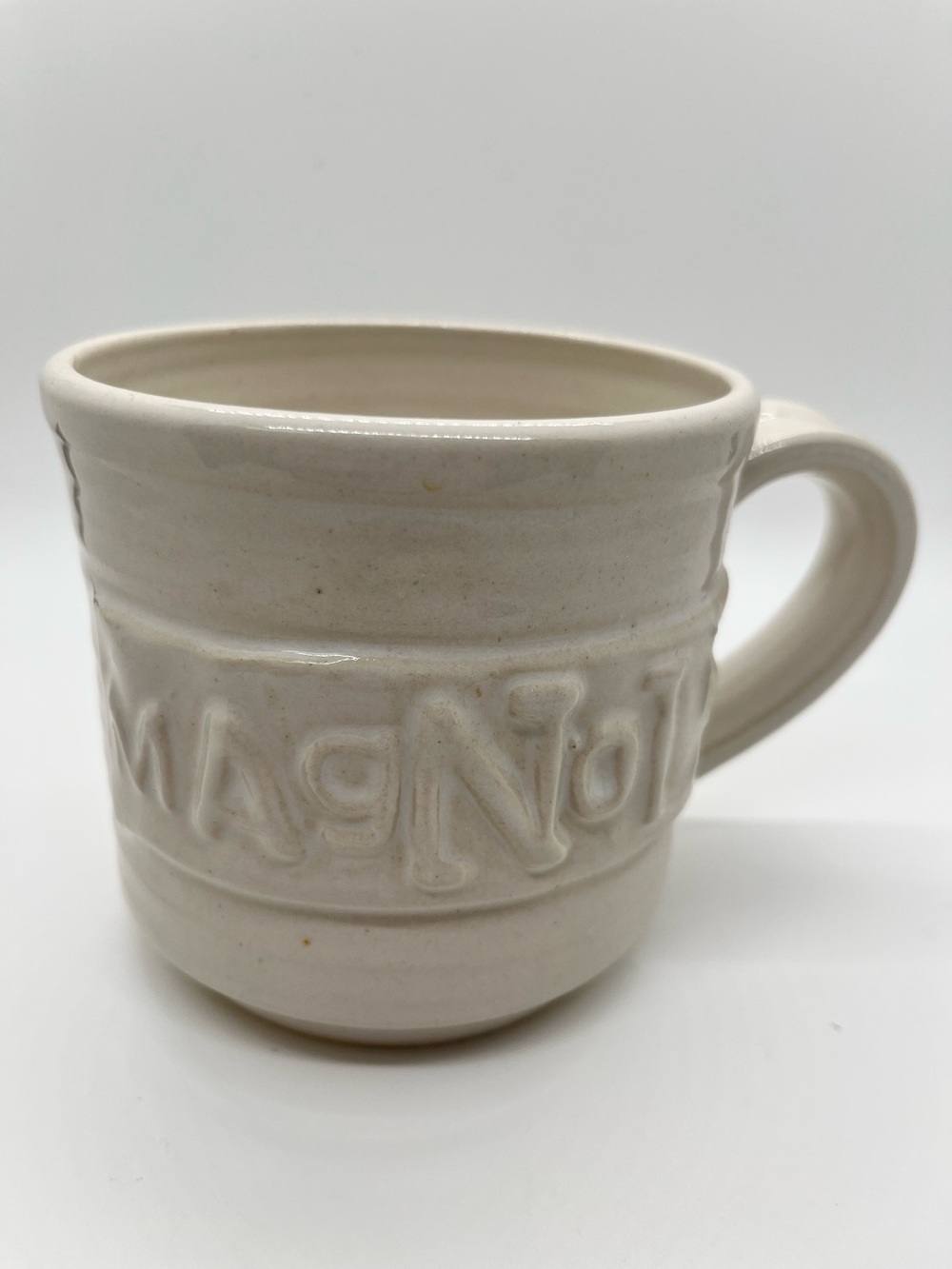 Magnolia Market Embossed Stoneware Mug